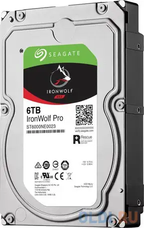 Жесткий диск seagate ironwolf pro 6 tb, фотография 1