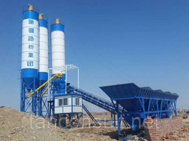 Бетонный завод из китая 90 м3, фотография 1