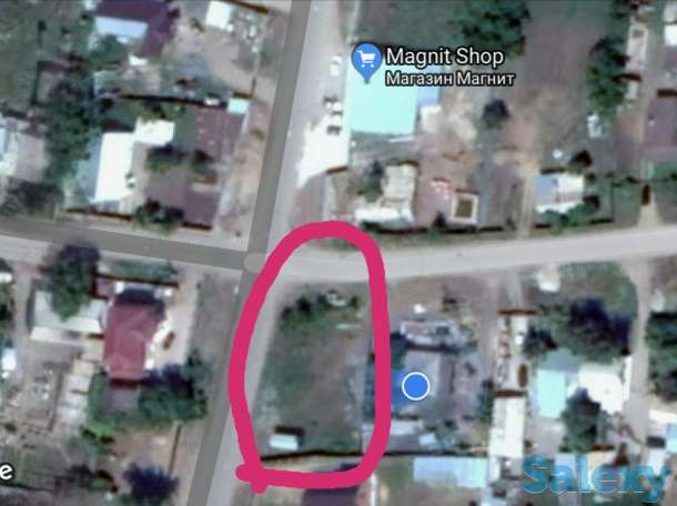 Продам участок Жибек Жолы, На пересечении улиц Бейбетшилик Желтоксан, угловой, возле магазина 