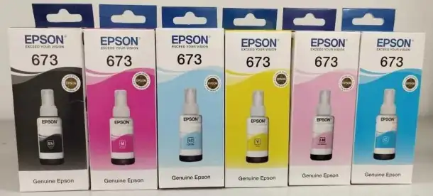 Продам чернила для EPSON T673 , T674 L1800, L805, фотография 1