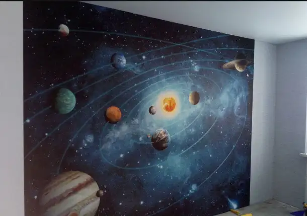 Поклейка обоев, декоративная штукатурка, фотография 4