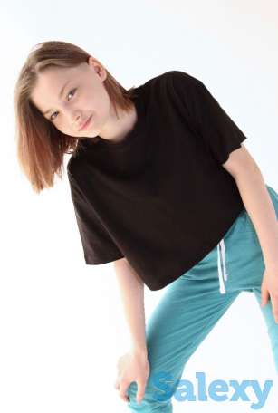 Кроп-топ (черный цвет), фотография 1