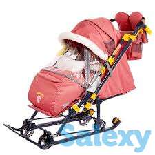 Санка коляска Nika Pikate г. Атырау!  Кредит! Доставка!, фотография 2