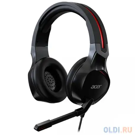 Наушники с микрофоном acer nitro nhw820 черный мониторы оголовье (np.hds1a.008), фотография 1