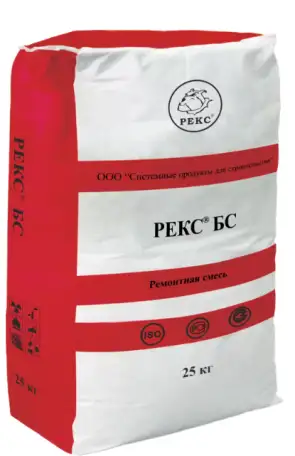 Бс - безусадочная тиксотропная цементная смесь для ремонта и финишного выравнивания бетонных поверхностей, фотография 1