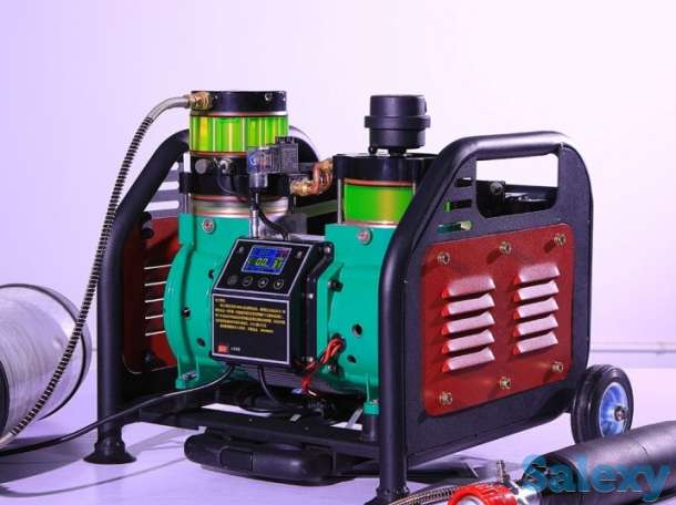 Электрический компрессор высокого давления безмасляный 400 Бар, 220 Вольт, фотография 1