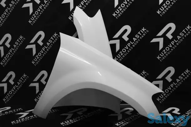 Крыло на Мерседес GL X164 из стеклопластика., фотография 2