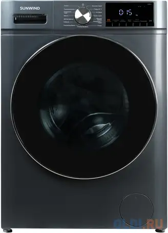 Стиральная машина sunwind swfd8401 темно-серый, фотография 1