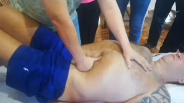 Лечебный массаж живота  висцеральная терапия., фотография 3