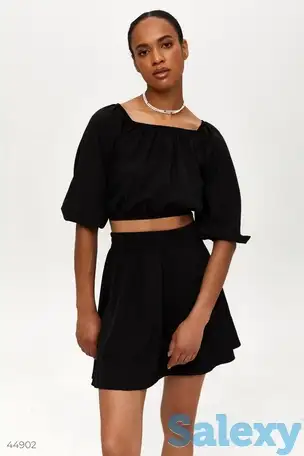 Топ с пышными рукавами, фотография 1