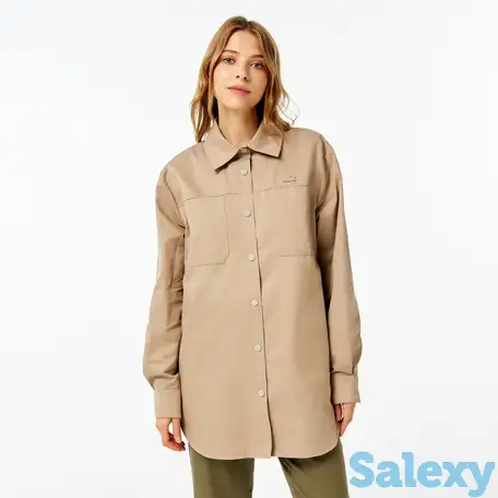 Женская лёгкая куртка lacoste regular fit, фотография 1