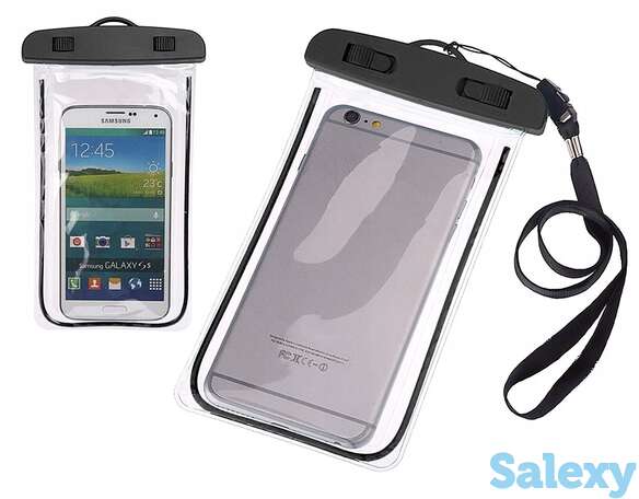 Герметичный чехол tmalltide для телефона черный, фотография 1