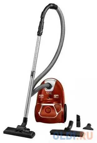Пылесос tefal tw3953ea 750вт красный, фотография 1