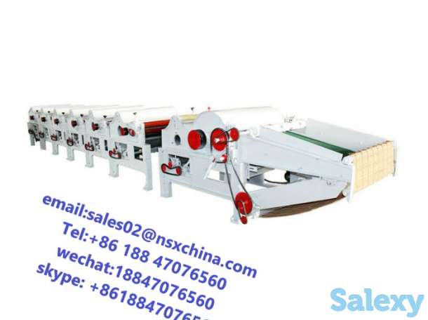 разволокняющая машина для разволокнения текстильных отходов, фотография 2