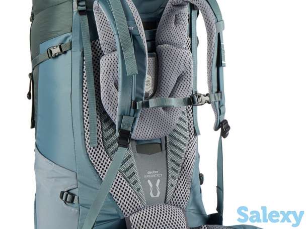 Рюкзак deuter aircontact 65+10 ivy/teal, фотография 4