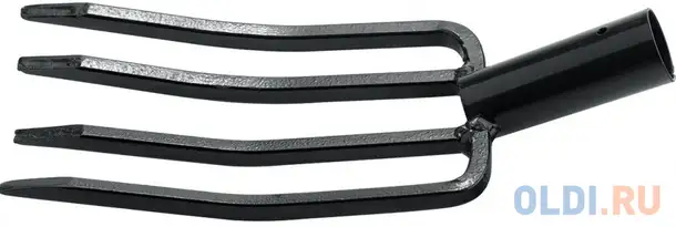 Вилы садовник 4-х рогие,145х235мм,без черенка россия// сибртех, фотография 1