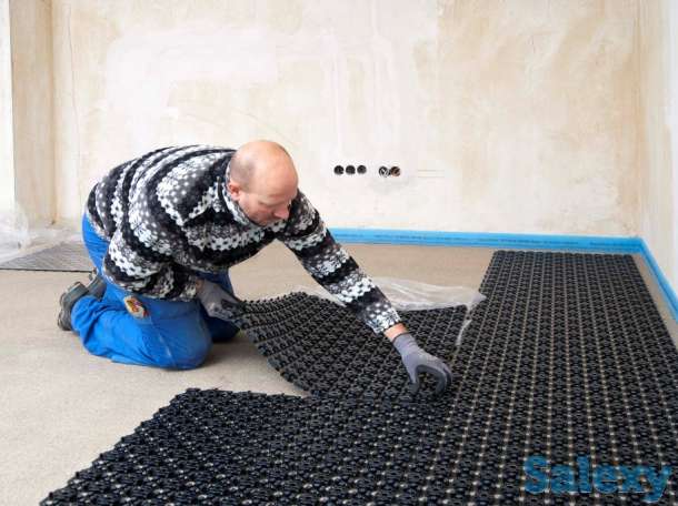 Укладка водяного теплого пола, фотография 3