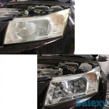 Полировка кузова автомобиля, фар, керамика, жидкое стекло. Качественно, фотография 5