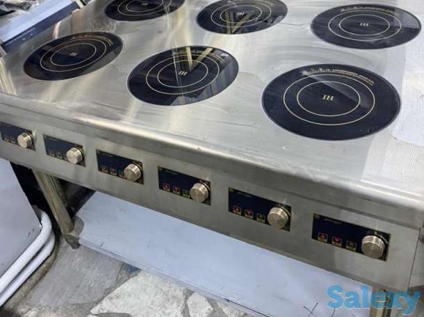 Индукционная плита 6-ти конфорочная LUX качество., фотография 2