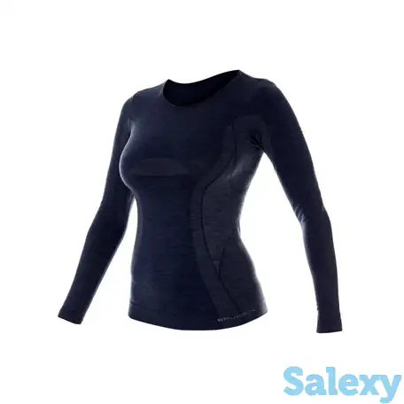 Термокофта brubeck wmn comfort wool dark\grey, фотография 6