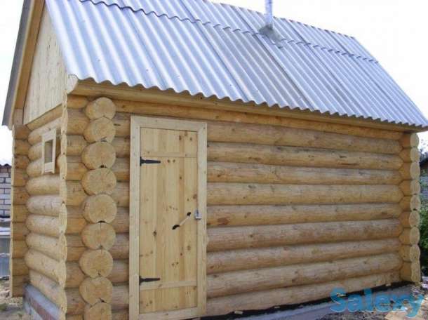 Строительство бани из блока, бруса и сруба., фотография 3