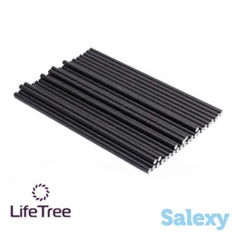 Трубочки бумажные черные, фотография 1