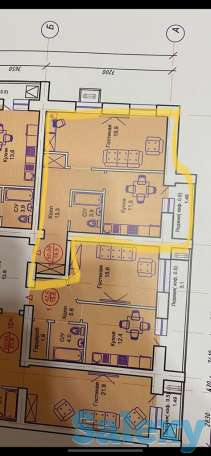 Продам 1-2 х комнатную в ЖК САПСАН, просп. Тауелсиздик, уч. 34/8, фотография 3