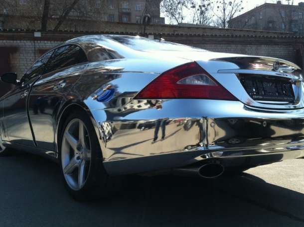 Пленка хром серебро премиум, Корея, фотография 2