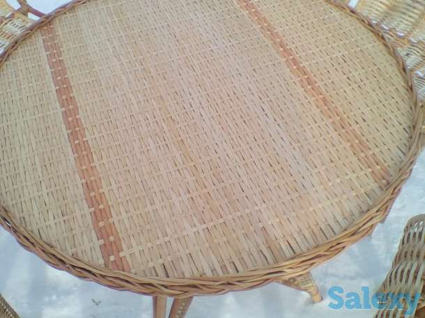 Плетеная мебель из лозы, фотография 4