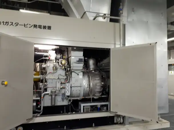 БУ газовая турбина Kawasaki 1,5 Мвт, 2006 г. в., фотография 3