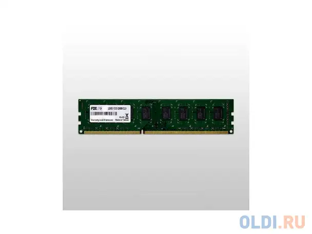 Оперативная память для компьютера foxline fl1333d3u9-8g dimm 8gb ddr3 1333 mhz, фотография 1