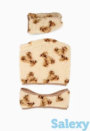 Шапка, снуд и варежки happy baby, фотография 1