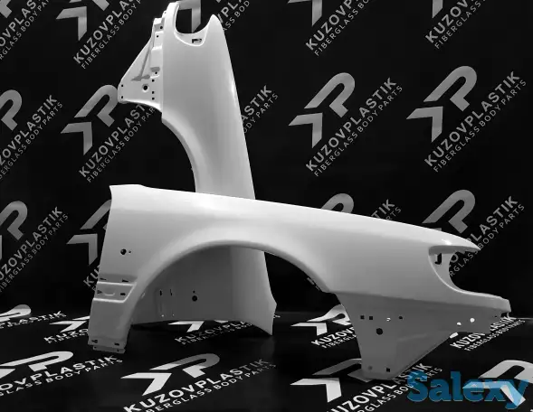 Крыло на Ауди А6 С4 из стеклопластика., фотография 4