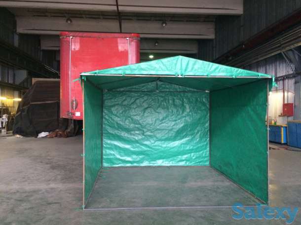Торговые палатки из Тарпаулина морозостойкий до -51. Корея 100%. 800тг, фотография 2