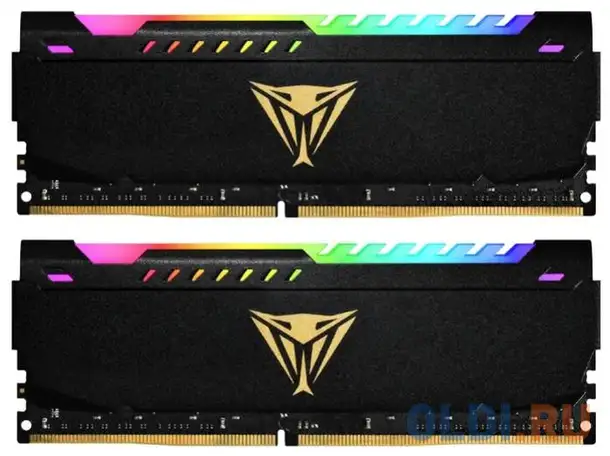 Оперативная память для компьютера patriot pvsr416g320c8 dimm 16gb ddr4 3200mhz, фотография 1