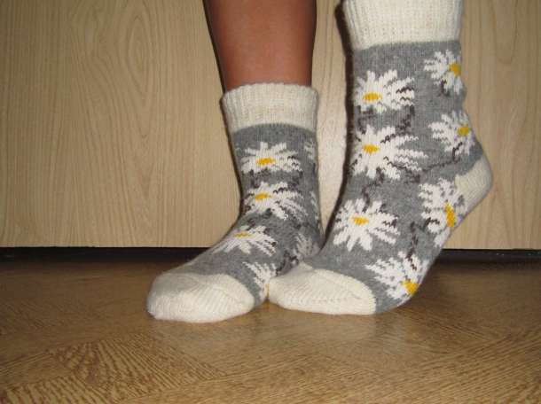 Рассказовские шерстяные носки - оптом, фотография 3