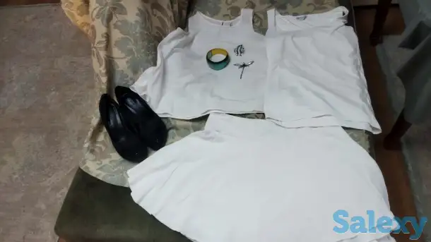 РАЗОМ СРОЧНО Б/У свадебное платье, платья, куртки, кожаная обувь, сумки, накидка с мехом, фотография 5