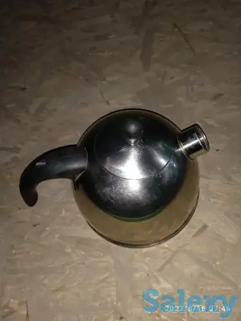 продам чайник металлический с двойным дном производство Германия, фотография 1