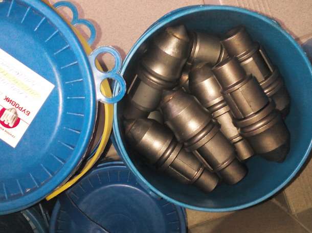 Резец круглый скальный.Резец плоский. Р-45.ШНЕК, фотография 1