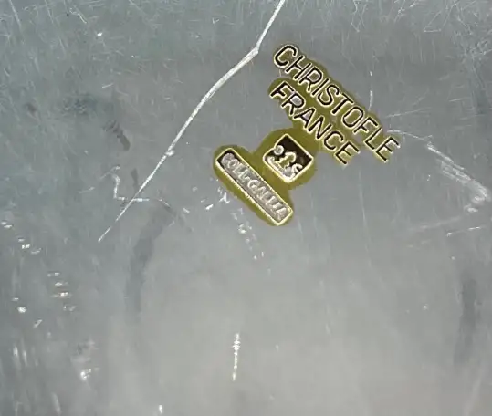 Винтажные песочные часы Christofle France coll. Gallia, фотография 9