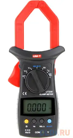 Токовые клещи uni-t ut206, фотография 1