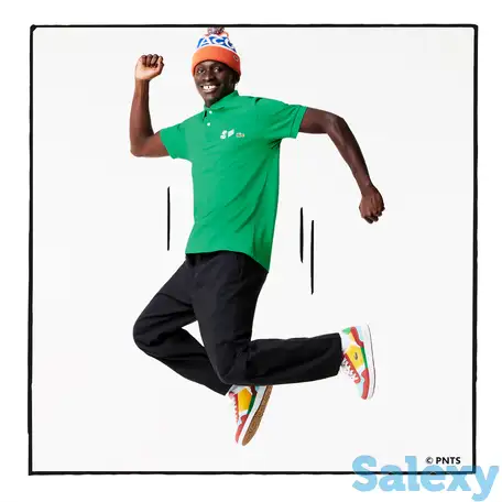 Мужское поло lacoste x peanuts relaxed fit, фотография 1