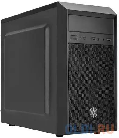 Корпус silverstone sst-ps16b чёрный (matx, 2xusb 3.0, hd audio), фотография 1