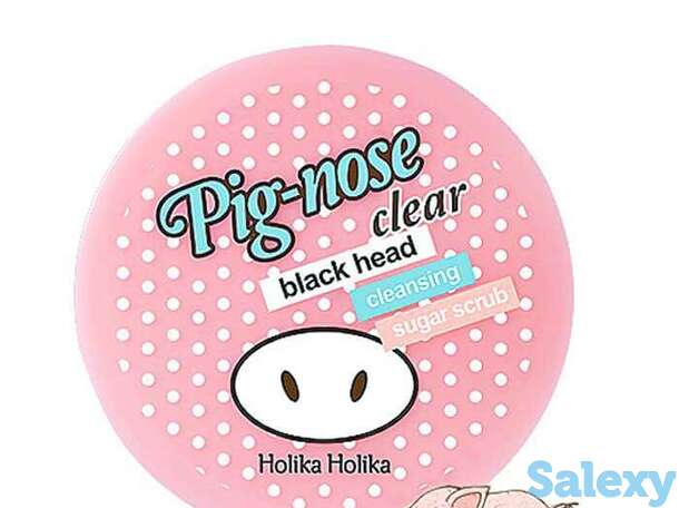 Скраб для лица holika holika pig-nose clear black head cleansing sugar scrub, фотография 1