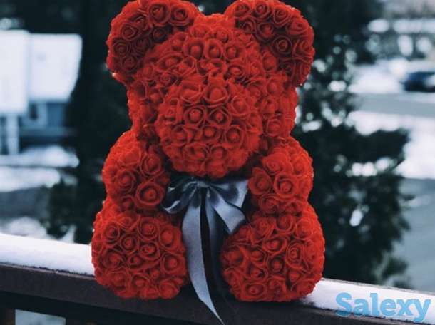Мишки из роз, фотография 1