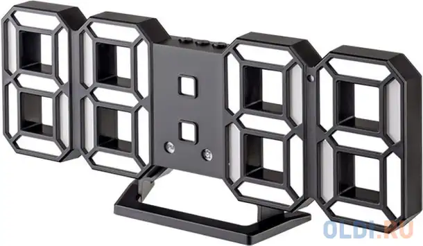 Perfeo led часы-будильник 