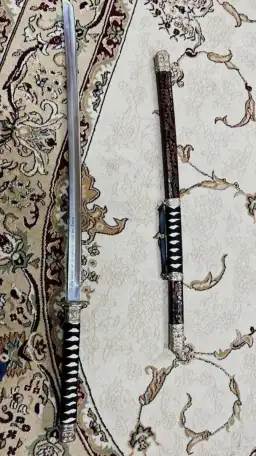 Катана ручной работы, фотография 1