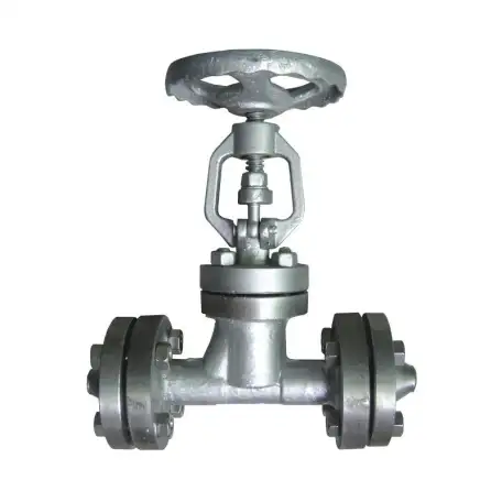 Клапан запорный стальной, D 6-2400 мм, Давление: Ру40; Ру16; Ру63..., Марка: 19с53нж; 19с38нж; 16с48нж..., фотография 1