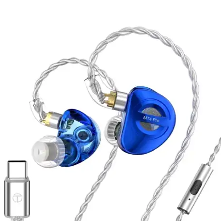 Наушники TRN MT4 PRO Type-C IEM, фотография 5