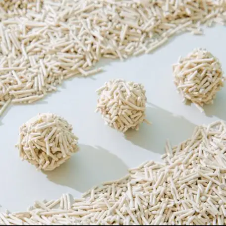 Комкующий наполнитель для кошек Тофу С Ароматами Зеленное яблоко, Вишня, Ваниль, Клубника, Нейтральный, фотография 5